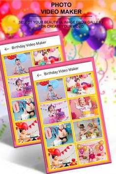 Birthday Video Maker screenshot 1