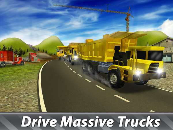 Dump Trucks Driving Simulator - drive dump trucks! screenshot 5