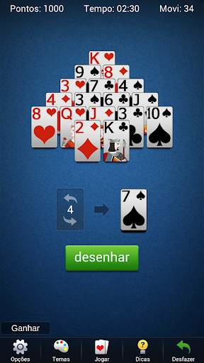 Solitaire Pyramid - Cartas screenshot 4
