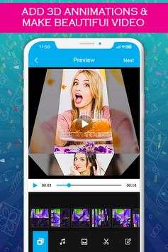 Photo Slideshow with Music - Create Birthday Cards screenshot 3