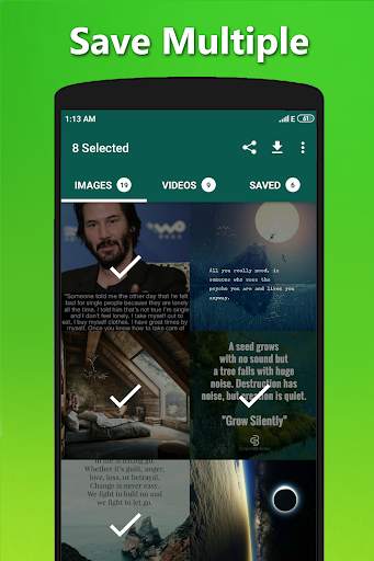 Status Saver for Whatsapp, HD Save & Share 2021 screenshot 2