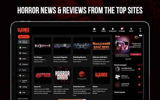 Slasher Horror Social Network screenshot 9