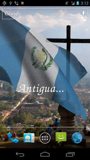 Guatemala Flag Live Wallpaper screenshot 3