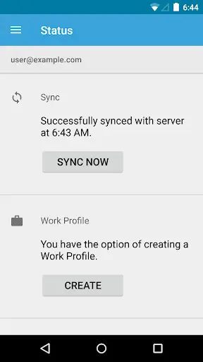 Google Apps Device Policy screenshot 5