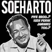 Indonesian President Suharto on 9Apps
