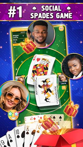 VIP Spades - Online Card Game screenshot 1