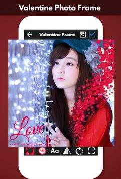 Valentine Photo Frame screenshot 2