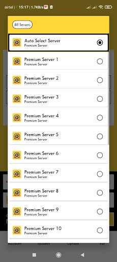 BLUE VPN screenshot 2