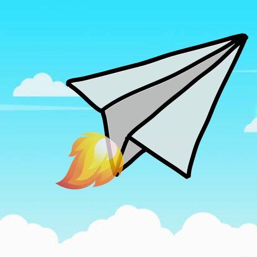 Paper Jet 3D icon