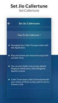 Set Jio callertune - Set callertune screenshot 5