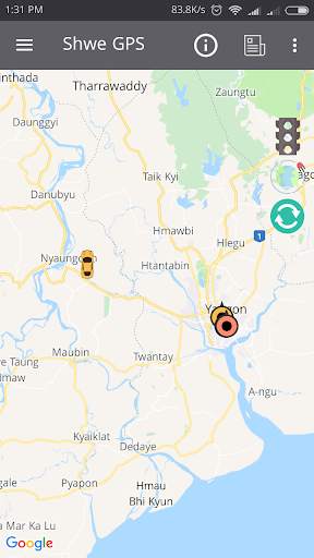 Shwe GPS screenshot 3