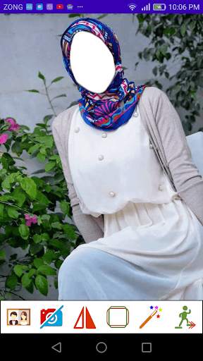 Hijab Selfie Dress Fashion screenshot 2