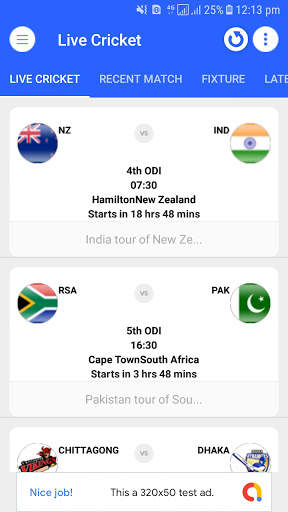 iCrickinfo Live Cricket Score screenshot 4