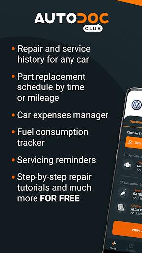 AUTODOC CLUB - Car expenses, maintenance & repair screenshot 1
