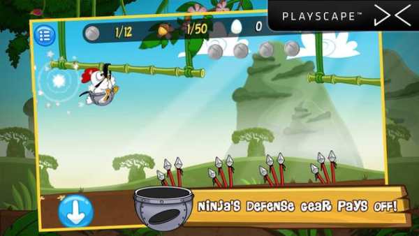 Ninja Chicken Adventure Island screenshot 3