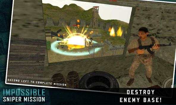 Impossible Sniper Mission 3D screenshot 5