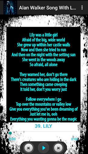 Alan Walker Best Song With Lyric screenshot 6