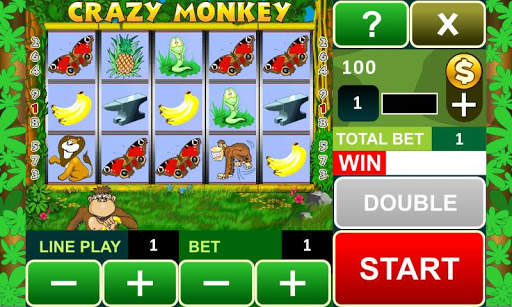 Crazy Monkey slot machine скриншот 5