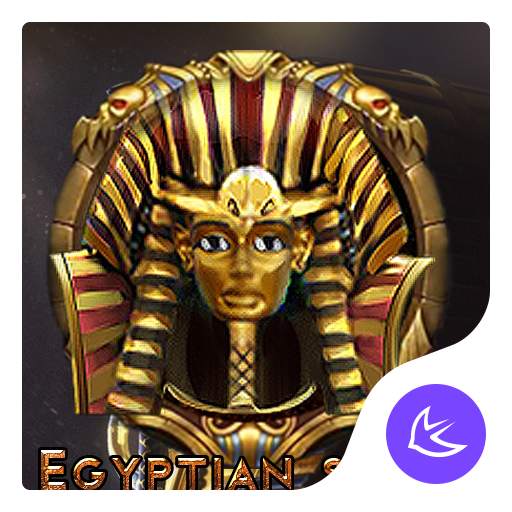 Egypt Scenery Gold Mystery theme-APUS theme 67.0.1001