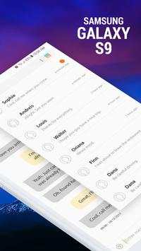 SMS Theme for Samsung Galaxy S9 - S9 Message screenshot 1