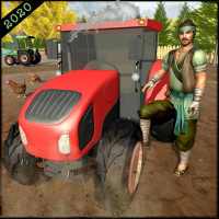 Farm Tractor Sim - Forage Farming Games icon