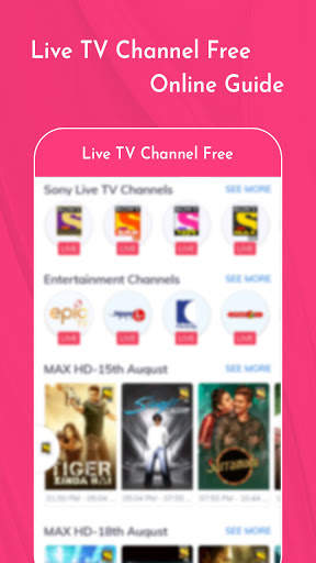 Live TV Channels Free Online Guide screenshot 5
