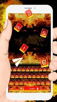 Flame fire keyboard screenshot 1