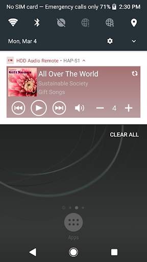 HDD Audio Remote screenshot 3