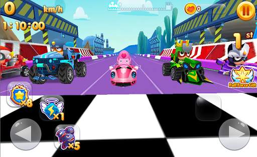 Happy pig Racing game screenshot 2