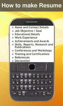 Cv maker / Job cv maker screenshot 2