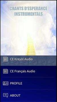 CHANTS D'ESPERANCE AUDIO BASIC screenshot 1