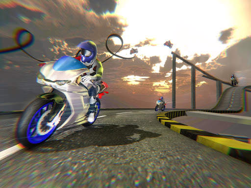 Biker Royale: Free Bike Stunts Racing Game 2019 screenshot 3