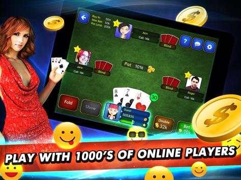 Mini Poker - Free Multiplayer Card Game screenshot 2