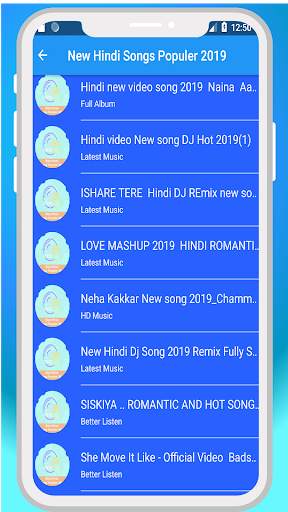 Koleksi New Hindi Songs Populer 2019 Offline Last screenshot 3