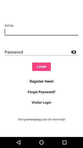 Geethanjali College App screenshot 2