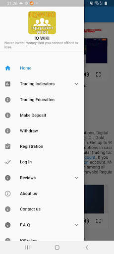 IQ Wiki - Guide & Strategies Iq Option platform screenshot 1