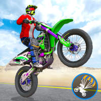Crazy Bike Racing Stunt Game logo