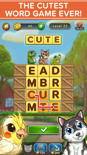 WORD PETS: Cute Pet Word Games screenshot 3