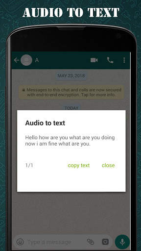 Audio To Text For Whats скриншот 4