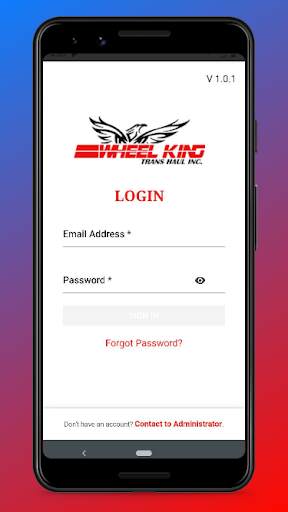 Wheel King Trans Haul App screenshot 1