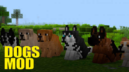 Dogs Mod For Minecraft PE screenshot 1
