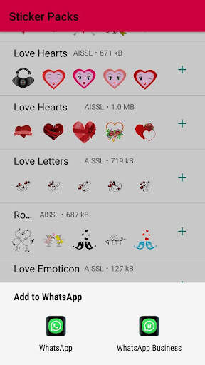 Romantic Love Sticker for WA screenshot 5