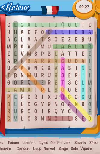 Mots Mêlés Word Search screenshot 1