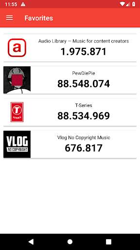 Subscribers Counter 4 تصوير الشاشة