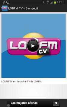 LORFM TV - La chaine TV screenshot 2