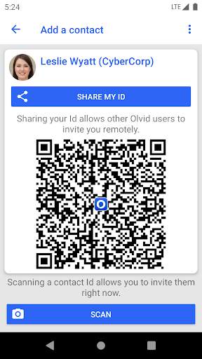Olvid screenshot 3