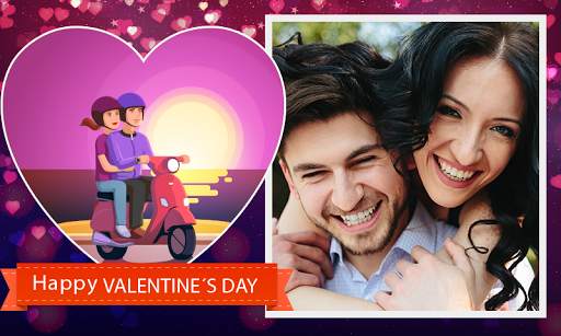 Romantic Love Photo Frame 2 تصوير الشاشة