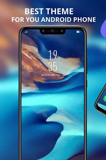 Colorful theme Galaxy A80 launcher HD screenshot 1