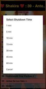 Shakira SONGS OFFLINE ( 40 SONGS ) screenshot 8