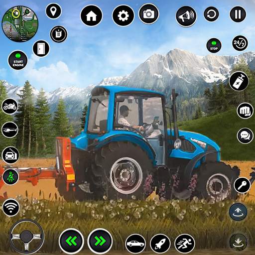 Farmer Tractor Driving Games 1.28